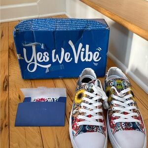 Yes We Vibe Women's or Men’s colorful sneakers